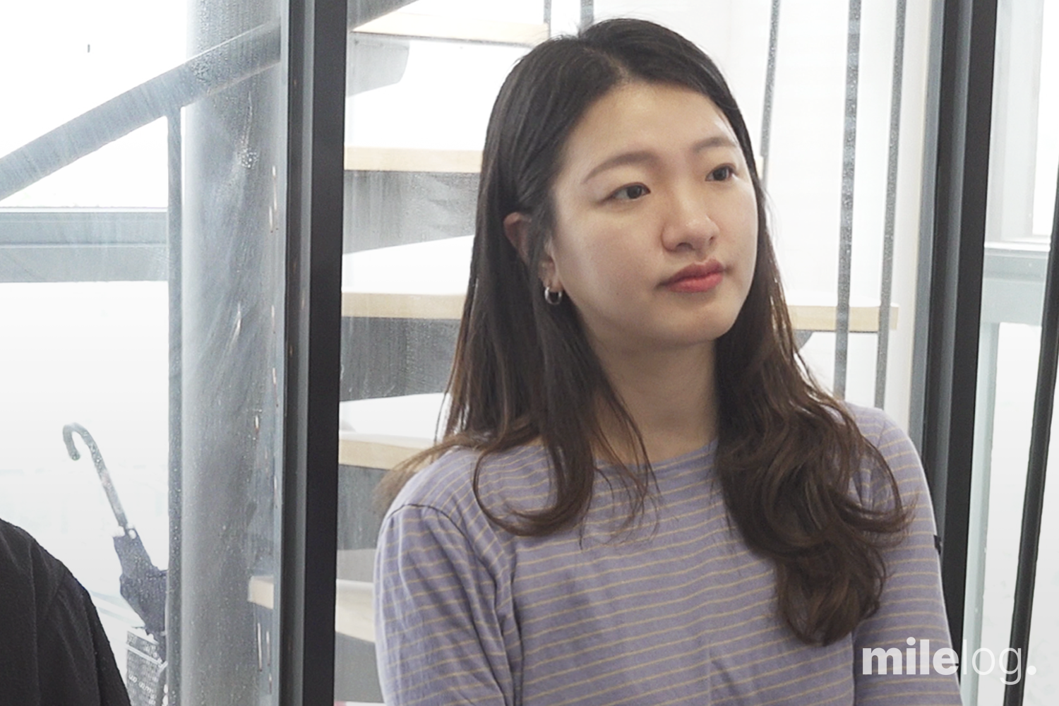 홍보팀 이화정 주임, “간식 코너 정리가 제일 좋아.”
